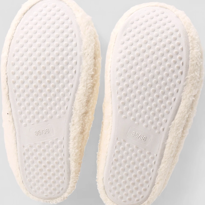 Pantufa Feminina STZ Cereja Off White