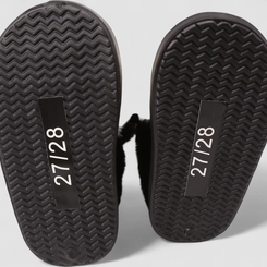Pantufa Infantil STZ Panda Preto & Branco