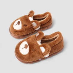 Pantufa Infantil STZ Urso Marrom