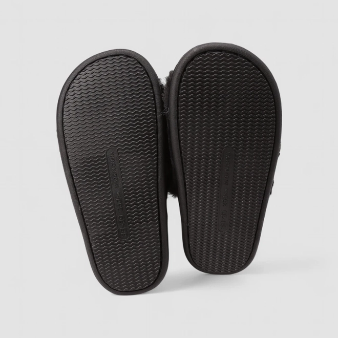 Pantufa Feminina STZ De Pelúcia Preto