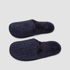 Pantufa Feminina STZ Pelúcia Marinho