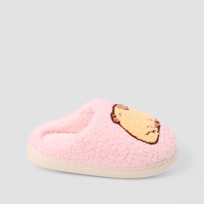 Pantufa Infantil STZ Capivara Rosa