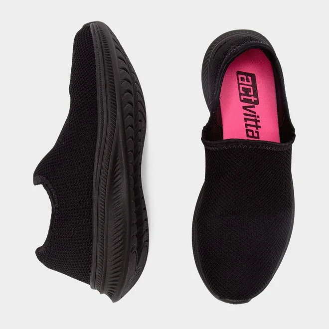 Tênis Esportivo Feminino Actvitta Preto