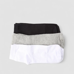 Kit Meia STZ Cano Curto 6 Pares 34-38 Multicolor