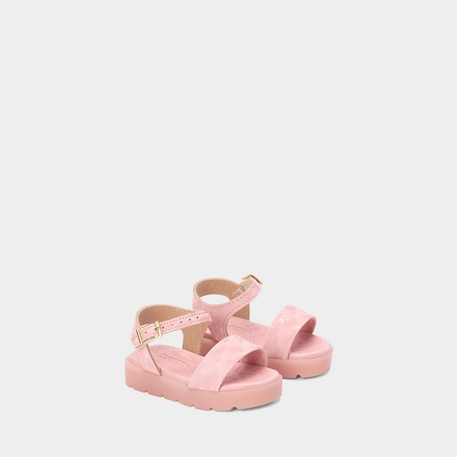 Sandália Bebê Molekinha Flatform Rosa