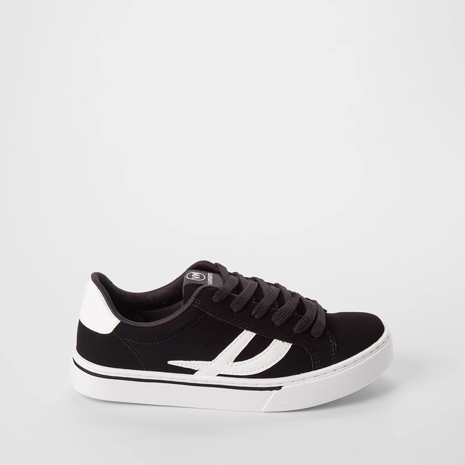 Tênis Casual Feminino Via Marte Nobuck Preto