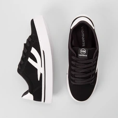 Tênis Casual Feminino Via Marte Nobuck Preto