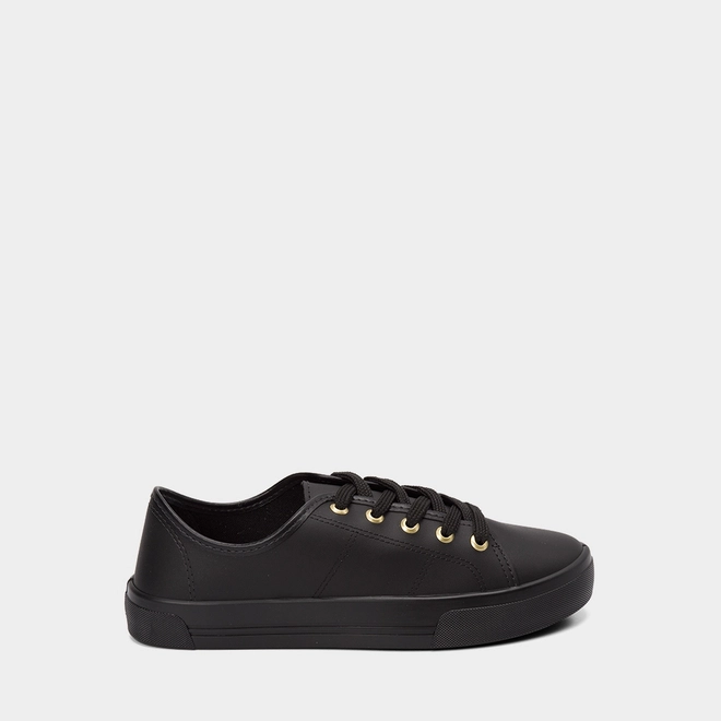 Tênis Casual Feminino Moleca Preto