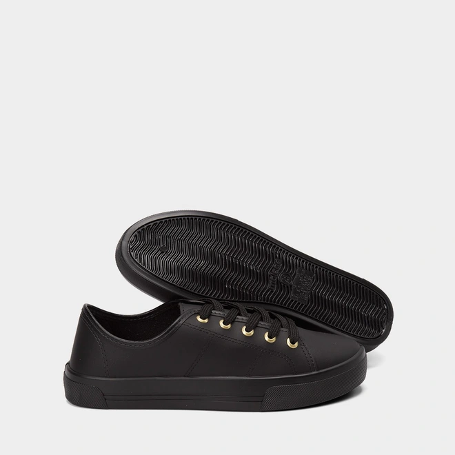 Tênis Casual Feminino Moleca Preto
