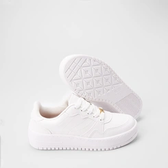 Tênis Casual Feminino Vizzano Original Branco