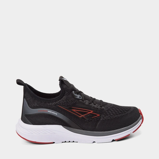 Tênis Esportivo Masculino Vertus Preto