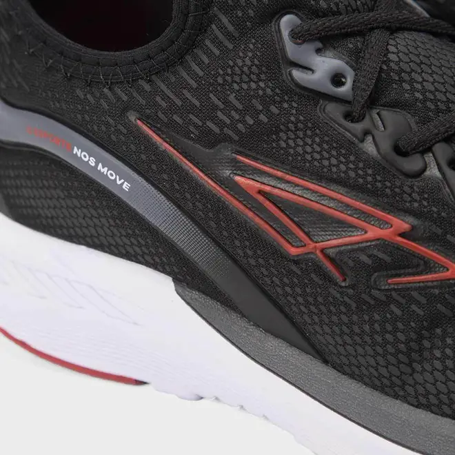 Tênis Esportivo Masculino Vertus Preto
