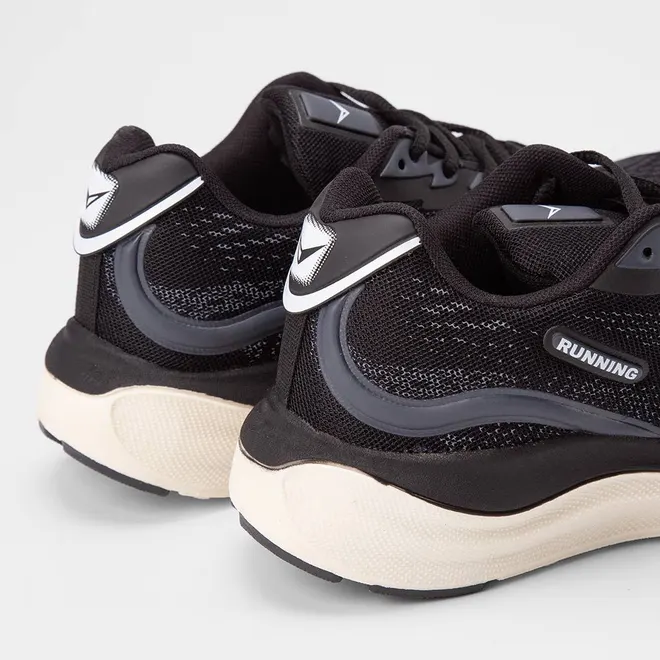 Tênis Esportivo Masculino Vertus Running Preto