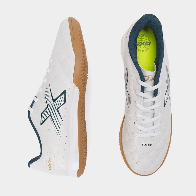 Chuteira Futsal Masculina Oxn Rio 2 Branco