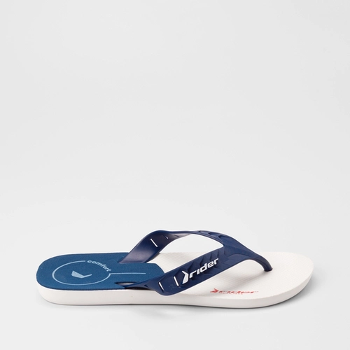 Chinelo Masculino Rider Street Duo Sport Branco & Azul