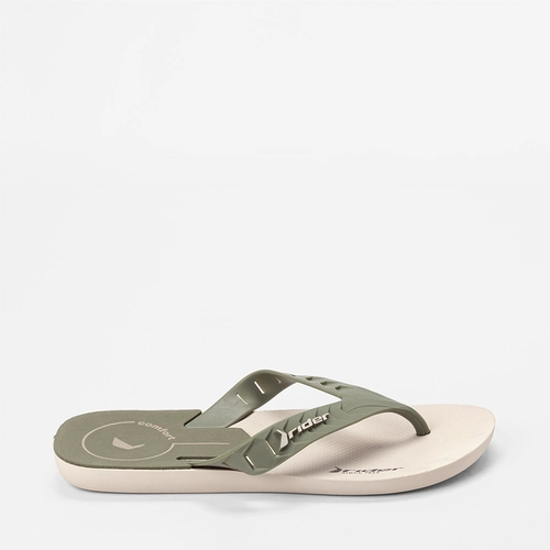 Chinelo Masculino Rider Street Duo Sport Bege & Verde