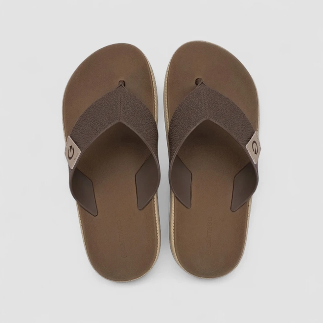 Chinelo Masculino Cartago Milão Plus Marrom