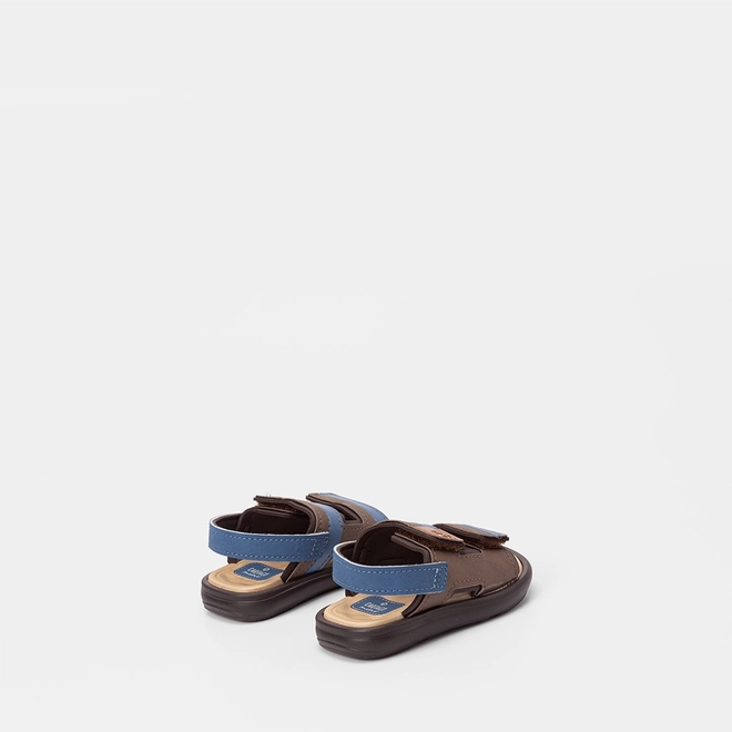 Sandália Bebê Cartago Mini III Marrom