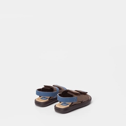Sandália Bebê Cartago Mini III Marrom