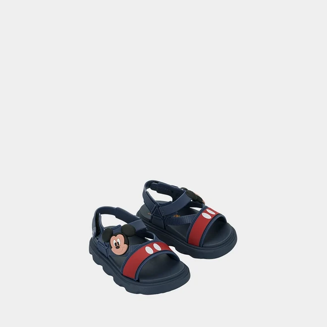 Sandália Bebê Grendene Kids Disney Easy Mickey Mouse Azul