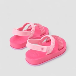 Sandália Infantil Zaxy Glitter Rosa