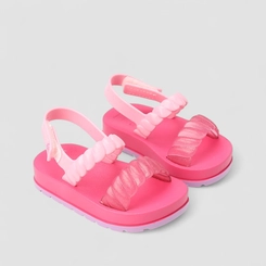 Sandália Infantil Zaxy Glitter Rosa