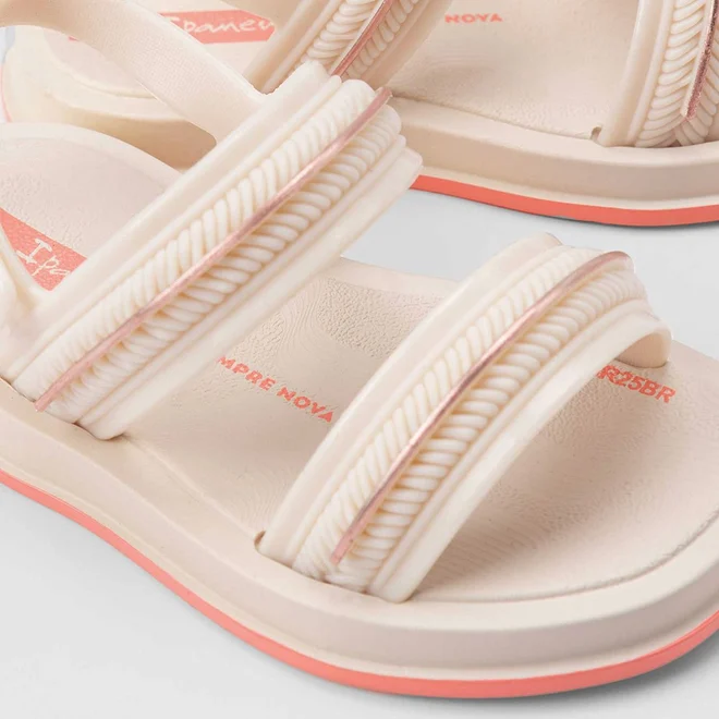Sandália Bebê Ipanema Glow Off White