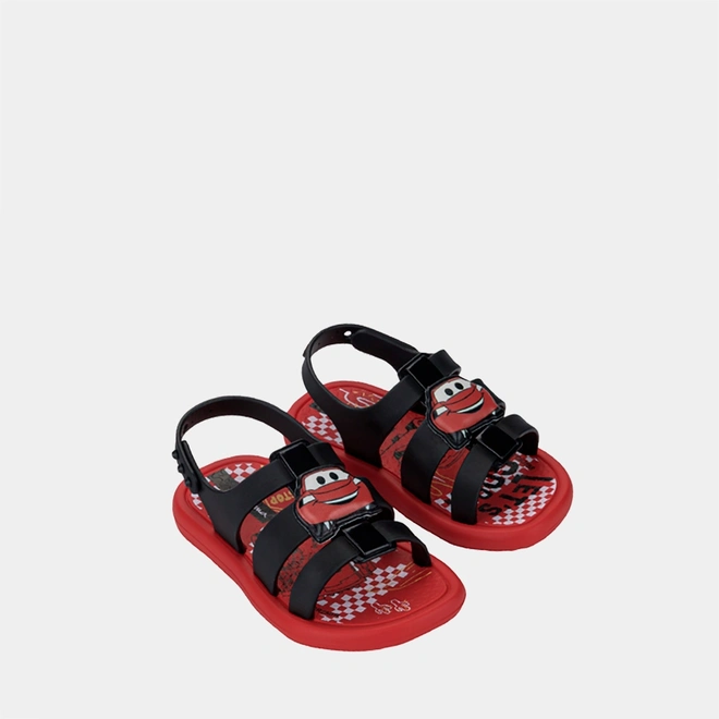 Sandália Bebê Ipanema Carros McQueen Vermelho