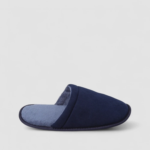 Pantufa Masculina STZ Canelada Azul Marinho