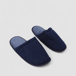 Pantufa Masculina STZ Canelada Azul Marinho