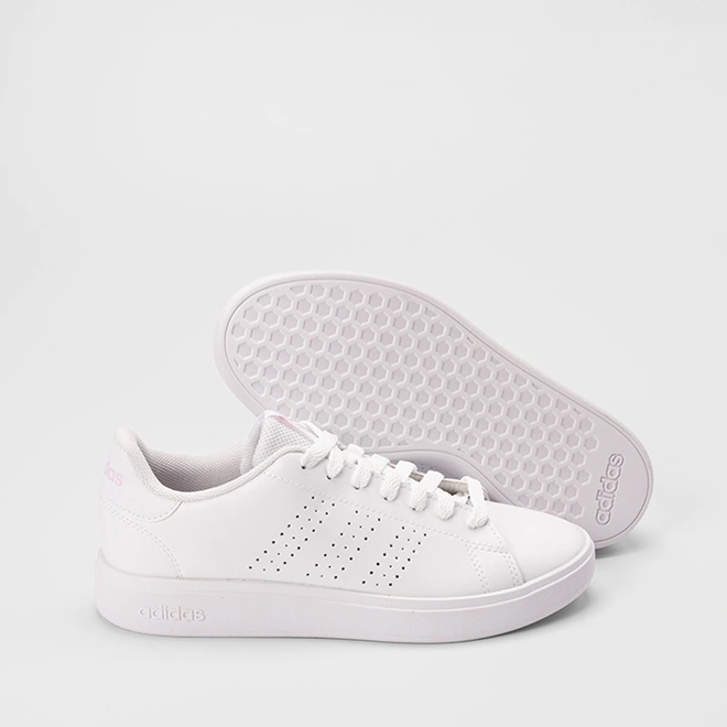 Tênis Casual Feminino Adidas Advantage Base 2.0 Original Branco