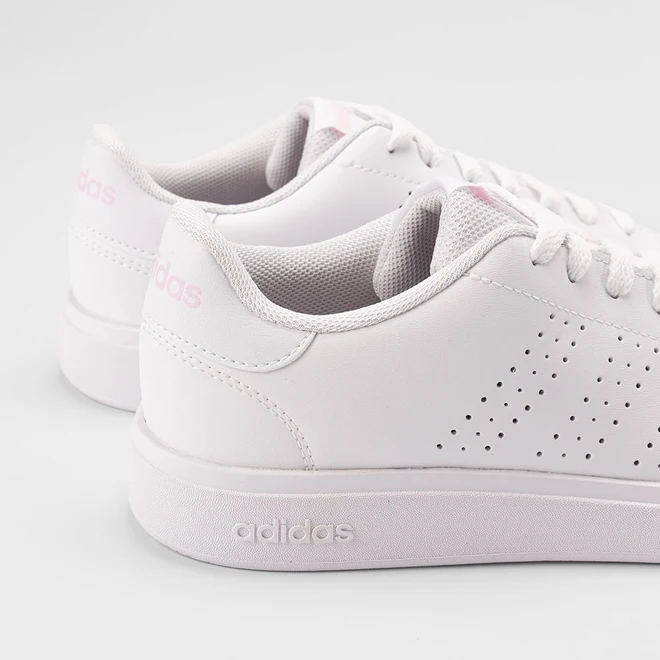 Tênis Casual Feminino Adidas Advantage Base 2.0 Original Branco
