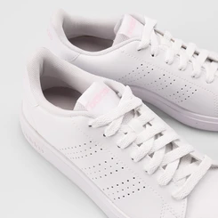 Tênis Casual Feminino Adidas Advantage Base 2.0 Original Branco