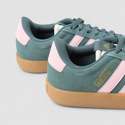 Tênis Casual Feminino Adidas VL Court 3.0 Original Camurça Verde