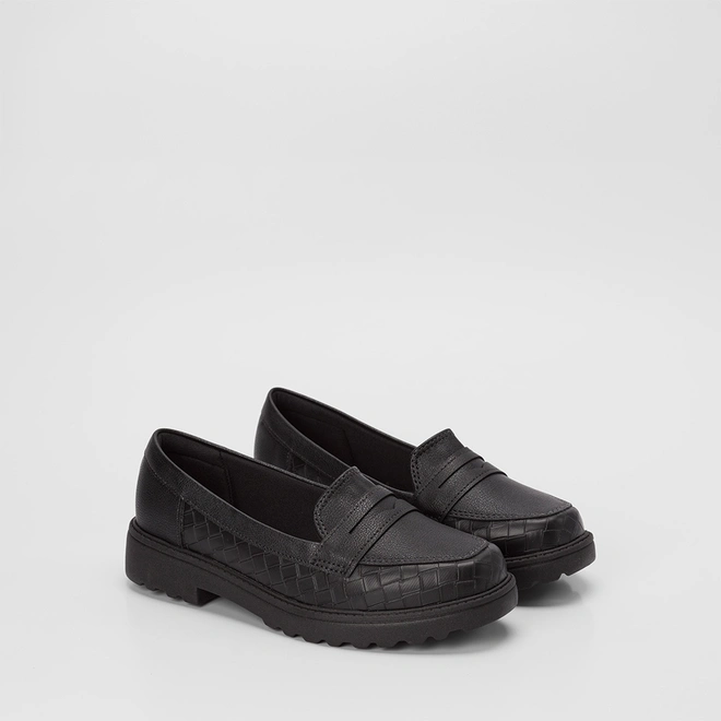 Mocassim Feminino Modare Ultraconforto Matelassê Preto