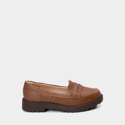 Mocassim Feminino Modare Ultraconforto Tressê Marrom