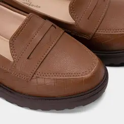 Mocassim Feminino Modare Ultraconforto Tressê Marrom