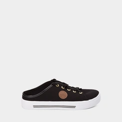 Tênis Mule Casual Feminino Moleca Preto