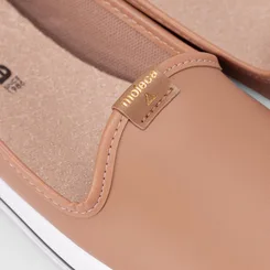 Slip On Feminino Moleca Calce Fácil Nude