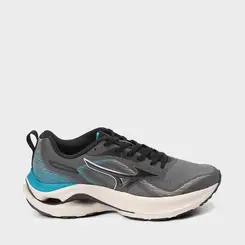 Tênis Esportivo Masculino Mizuno Wave Vitality 7 Cinza & Azul