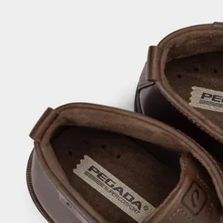 Bota Masculina Pegada Original Couro Marrom