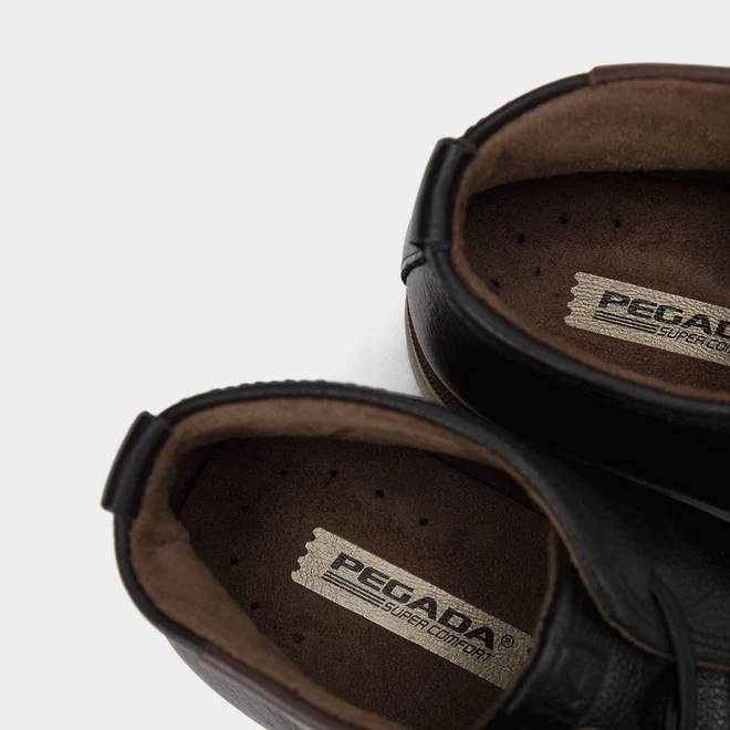 Bota Masculina Pegada Original Couro Preto