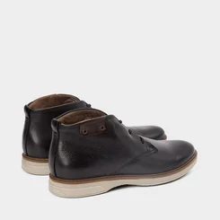 Bota Masculina Pegada Original Couro Preto