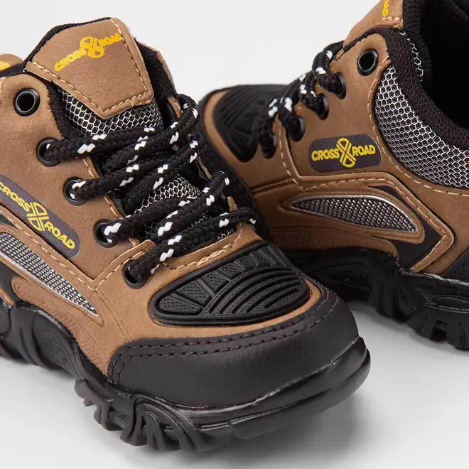 Bota Bebê Cross Road Adventure Marrom & Preto