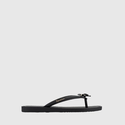 Chinelo Feminino Ipanema Enfeite Laço Preto