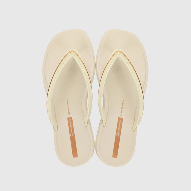 Chinelo Feminino Ipanema Glow Bege