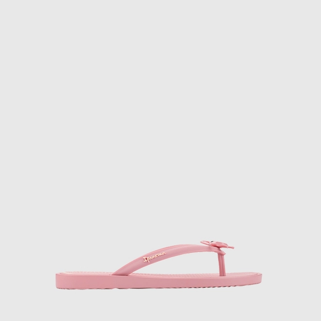 Chinelo Feminino Ipanema Enfeite Laço Rosa