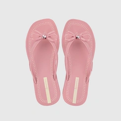 Chinelo Feminino Ipanema Enfeite Laço Rosa