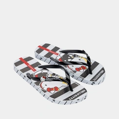 Chinelo Feminino Ipanema Hello Kitty Branco & Preto