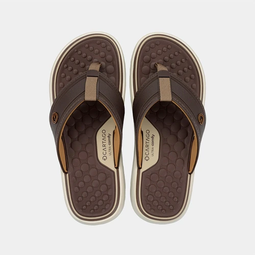 Chinelo Masculino Cartago Dubai Marrom